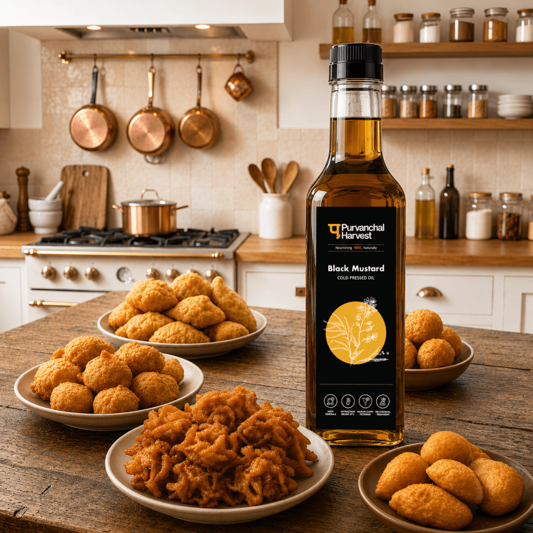 Wood Pressed Black Mustard Oil - Image 1